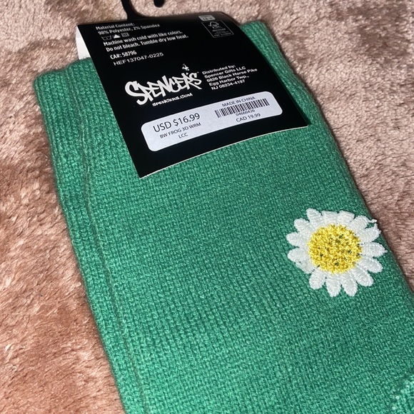 Spencer's Green Frog Leg Warmers for Kids - Picture 8 of 8